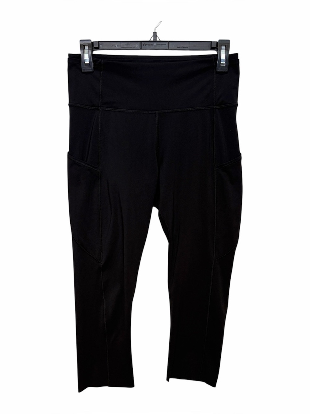 Lululemon Fast and Free High-Rise Crop 19” Nulux Black Size 8